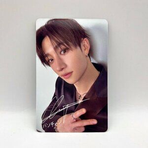 Stray Kids Bang Chan Japan Xmas Popup Store 2024 Official Photocard SKZ PC